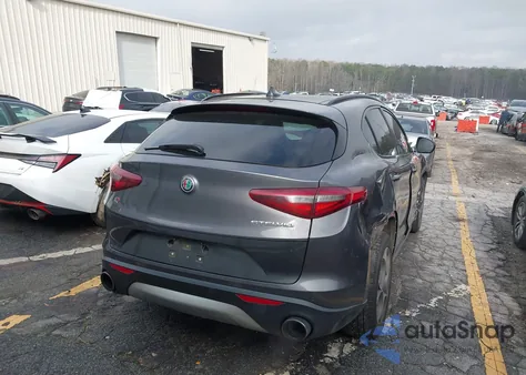 2018 Alfa Romeo Stelvio Sport Awd from USA, damaged, VIN ZASFAKPN1J7B68413